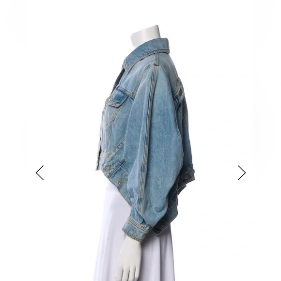 LIKE NEW Alexander McQueen Denim Jacket - Picture 2 of 5